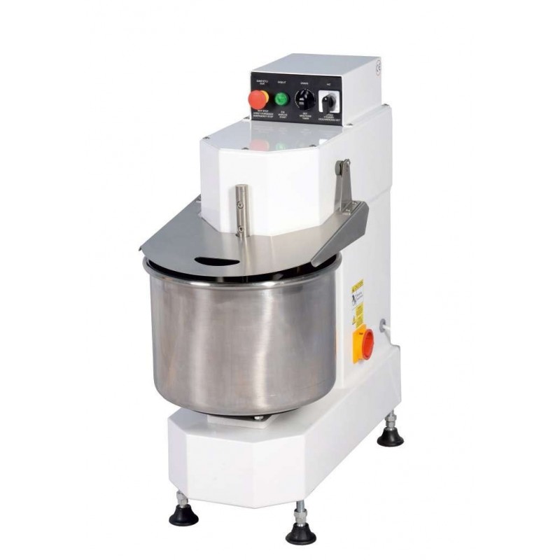 Amasadora Espiral 35 litros con Variador de Velocidad 220V Monofásica Línea Estambul ISM35-VE
