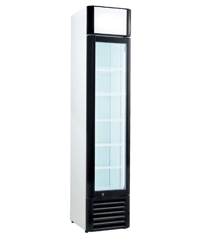 Armario Expositor Congelación  Ventilado 160 litros SLIM LINE Línea PEKIN FSL-160