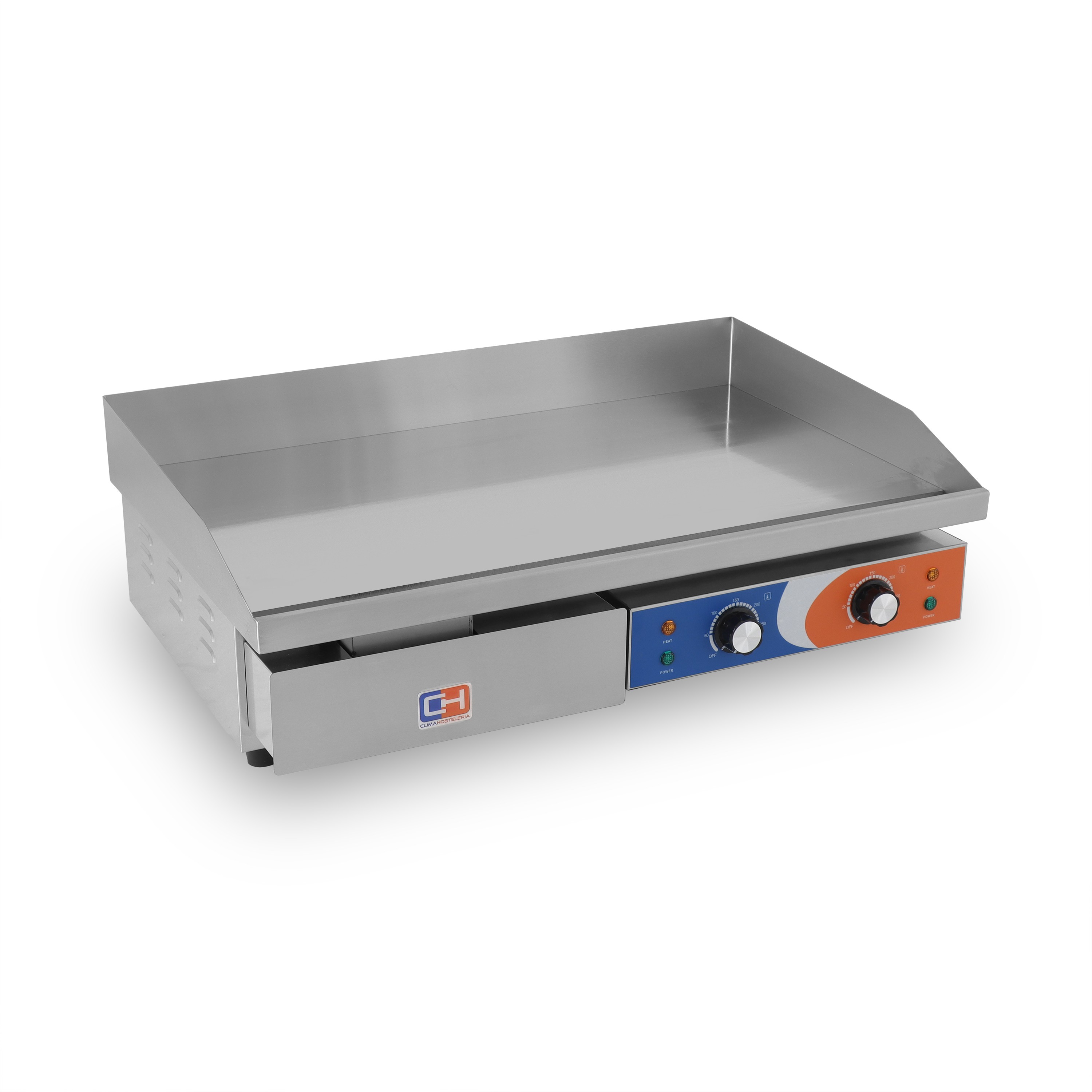 Plancha Eléctrica Cromo Duro de 740x490x240h mm PEKIN EG-820D