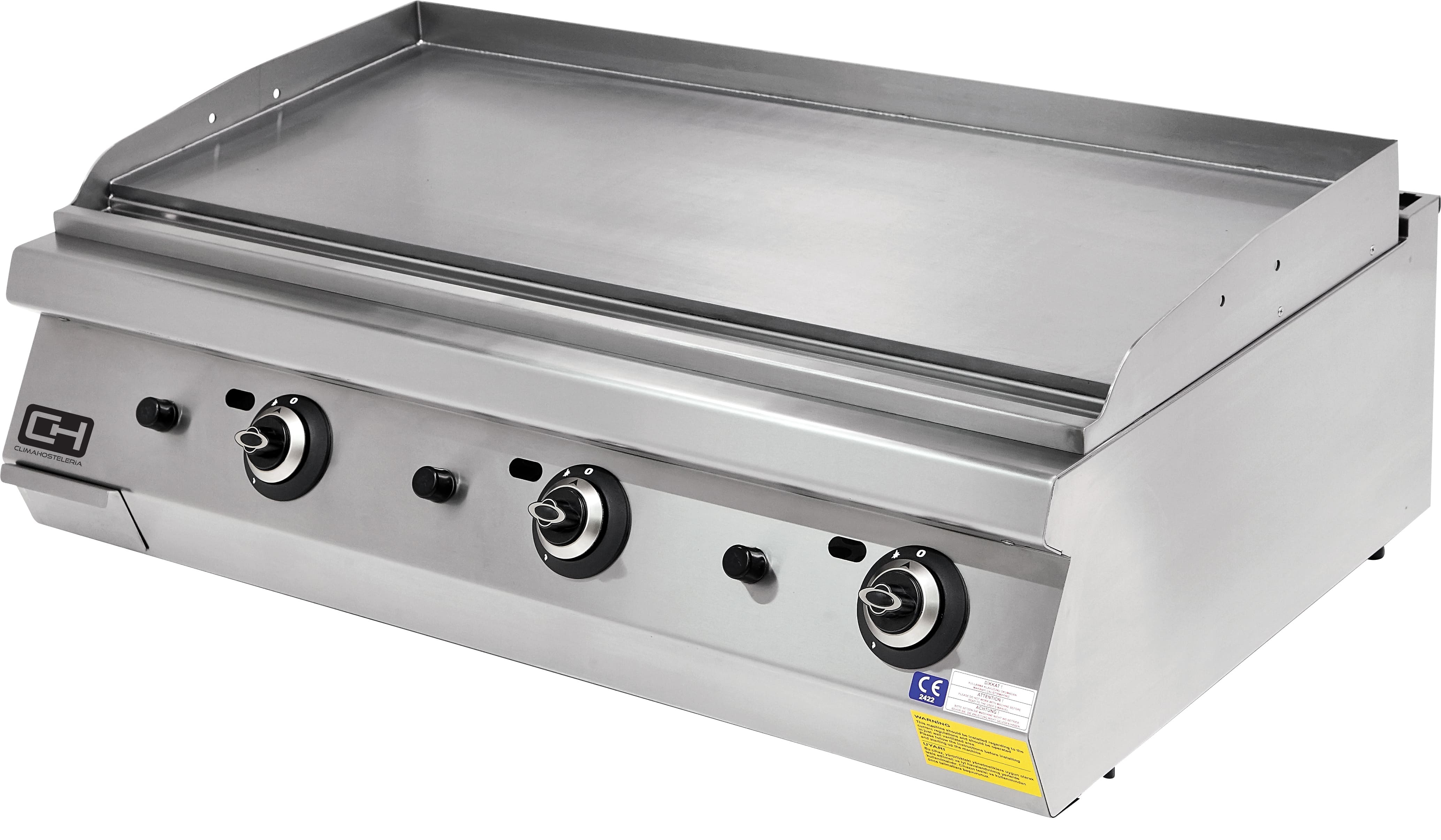 Frytops a Gas Acero Rectificado Sobremesa 31,02 kW 1200x900x300h mm EMPPLS9IG030 Línea 900 Estambul