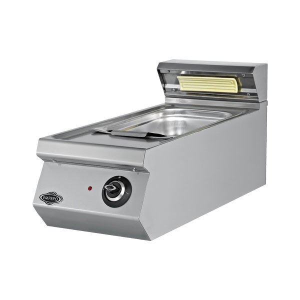 Calentador de Fritos Eléctrico Sobremesa GN1/1 -150 0,65 kW 400x900x300h mm EMPPLS9DE010 Línea 900 E