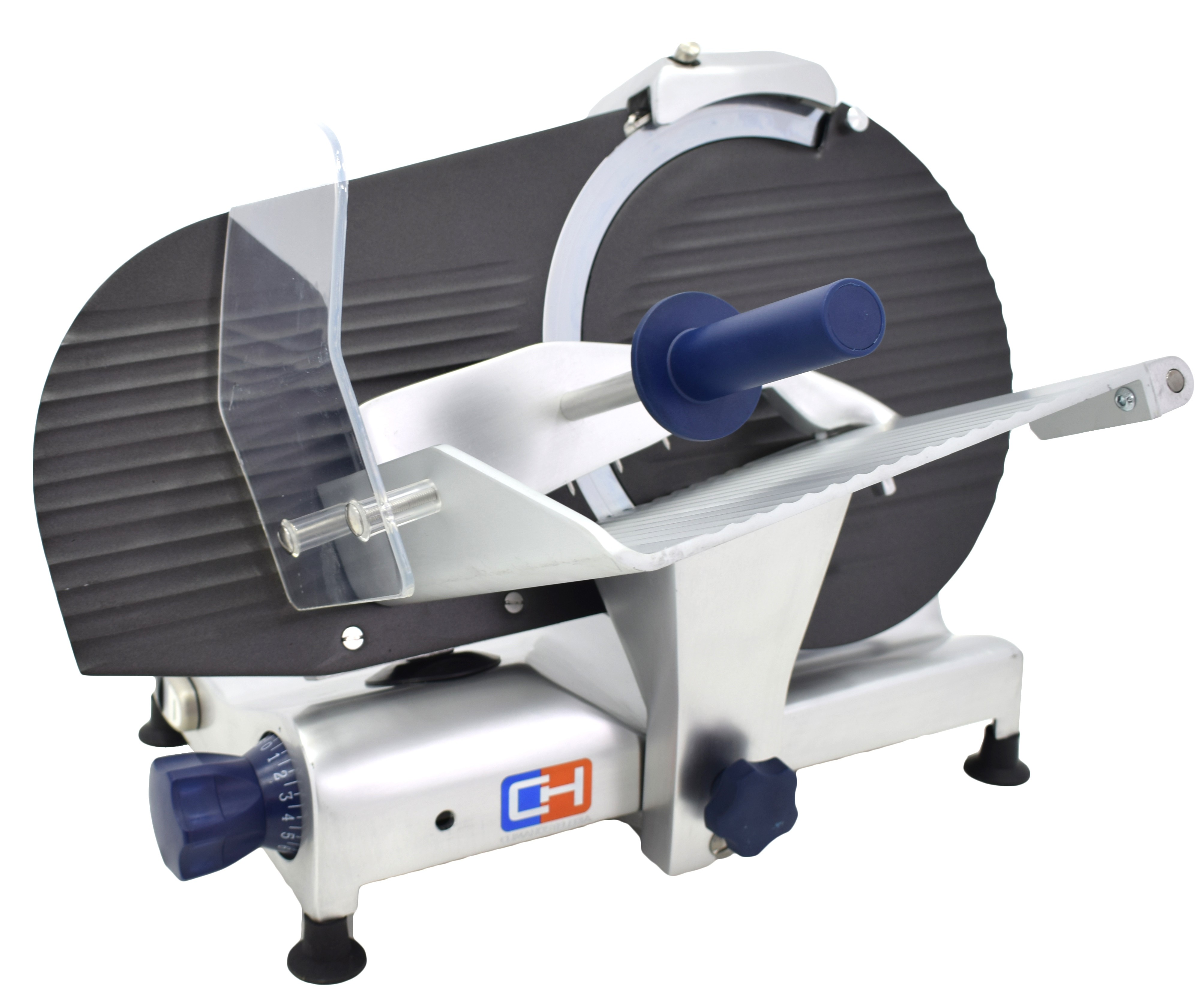 Cortadora de Embutidos Profesional PREMIUM cuchilla 300 mm Aluminio Anodizado CH300-FPQ (Fabricación