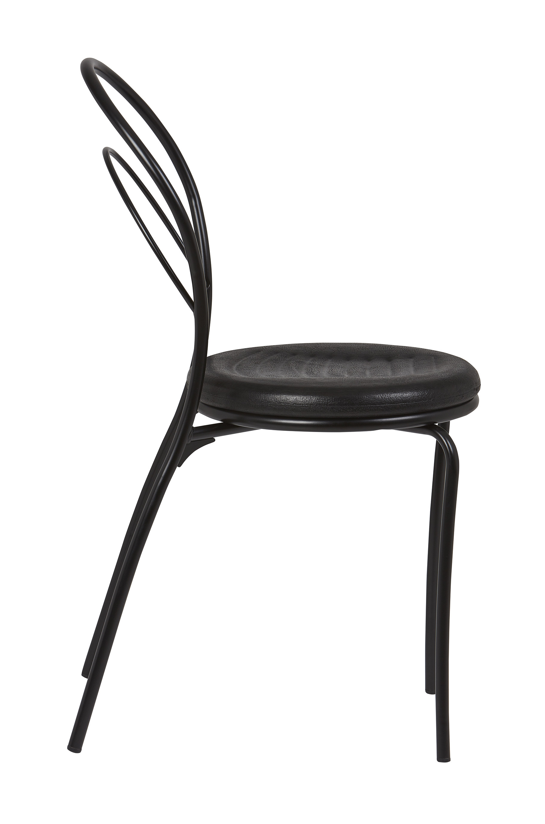 Silla Interior Armazón Plastificado Negro y Asiento Espuma Integral CORA ESP