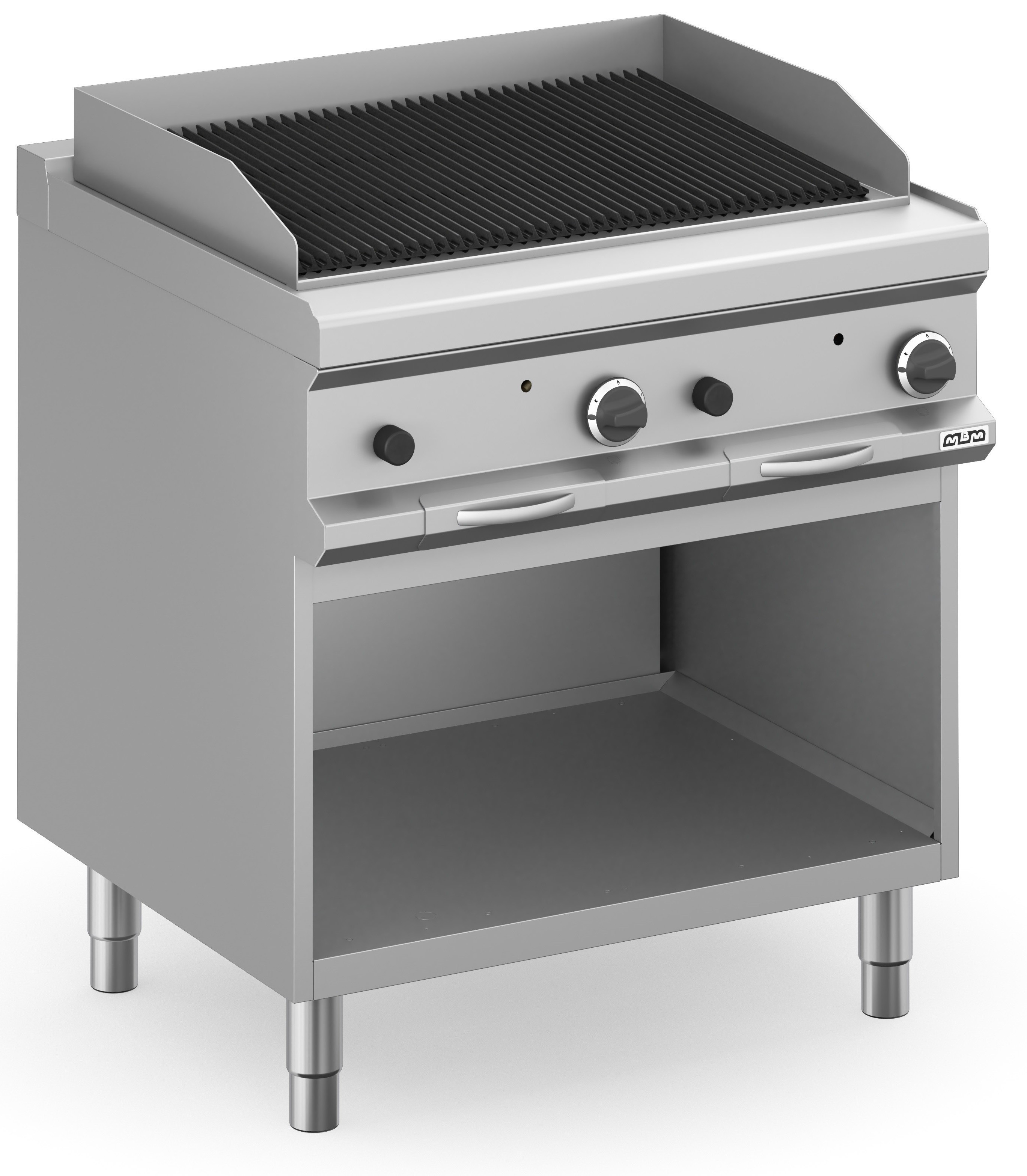 Barbacoa a gas 80 cm Piedra Volcánica con Mueble MPLG78A MAGISTRA PLUS 700