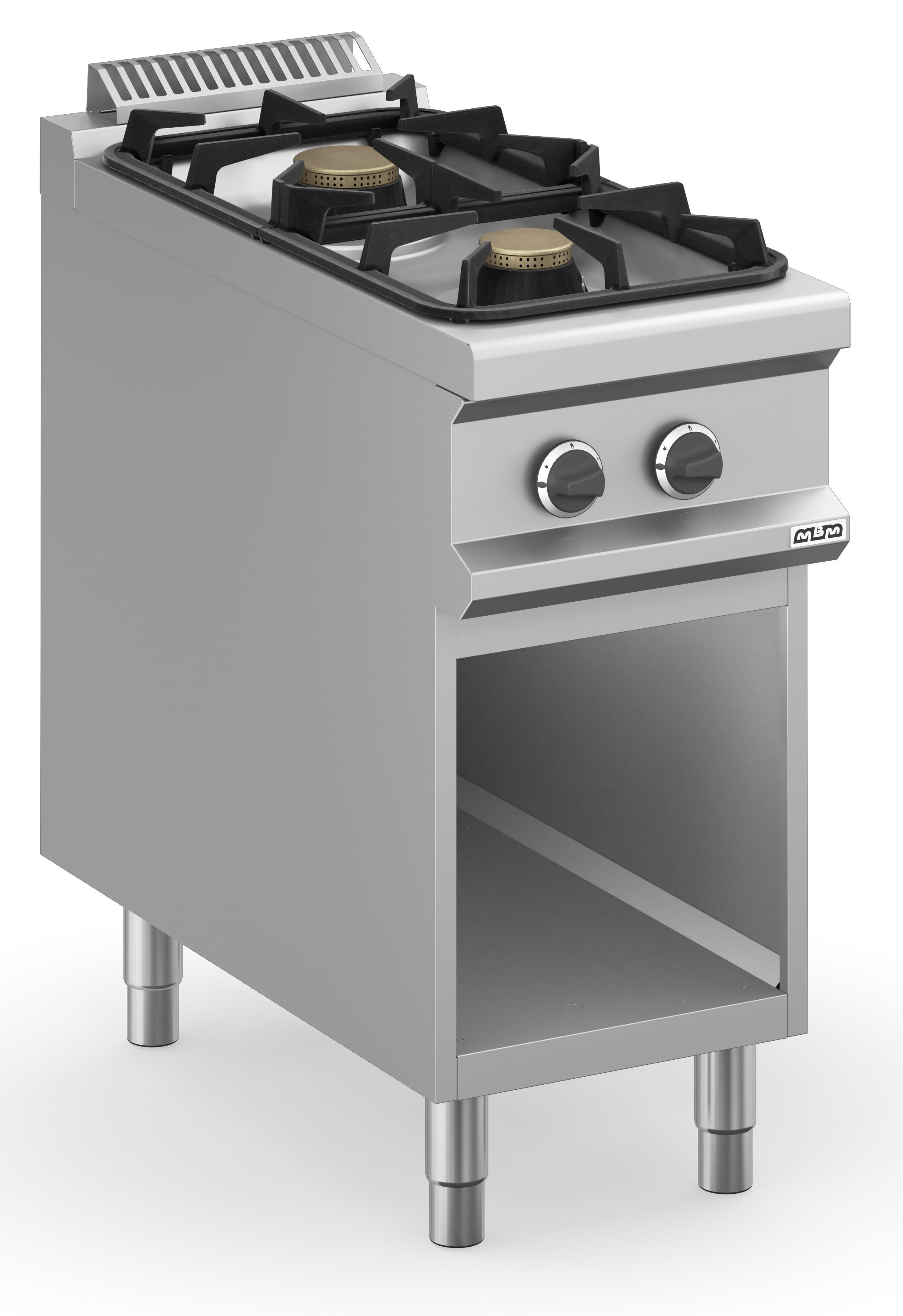 Cocina a gas 2 fuegos 2x5,5 Kw con Mueble MFB94AXXS MAGISTRA PLUS 900