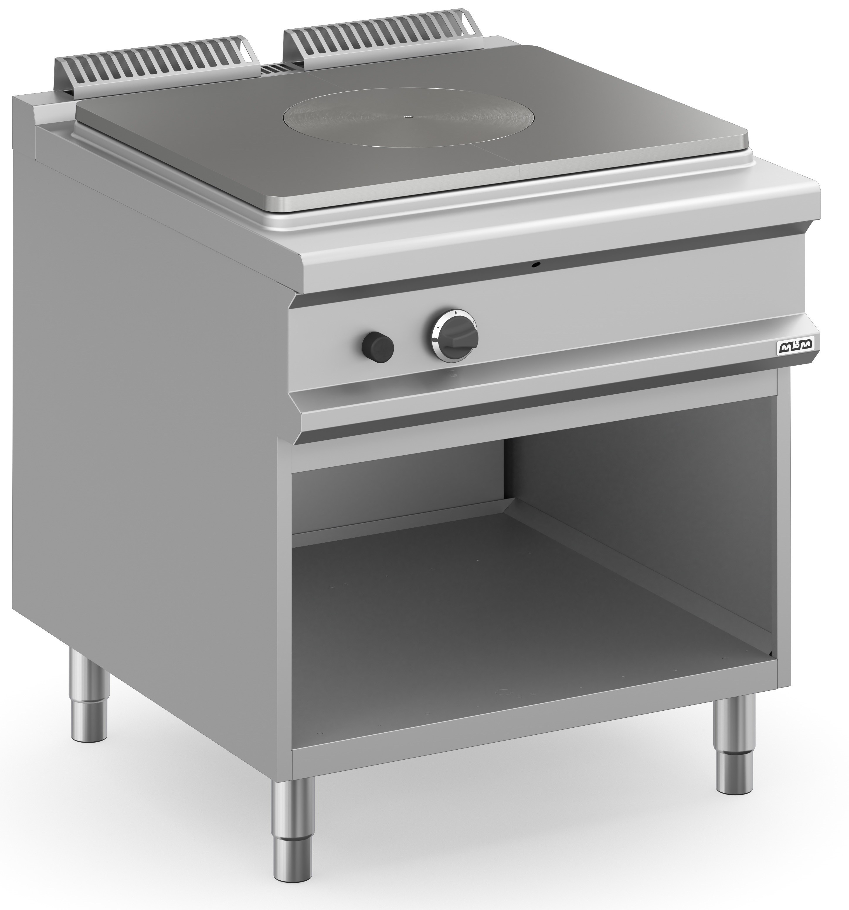 Cocina de Plancha Radiante a Gas 80 cm con Mueble MTPG98A MAGISTRA PLUS 900