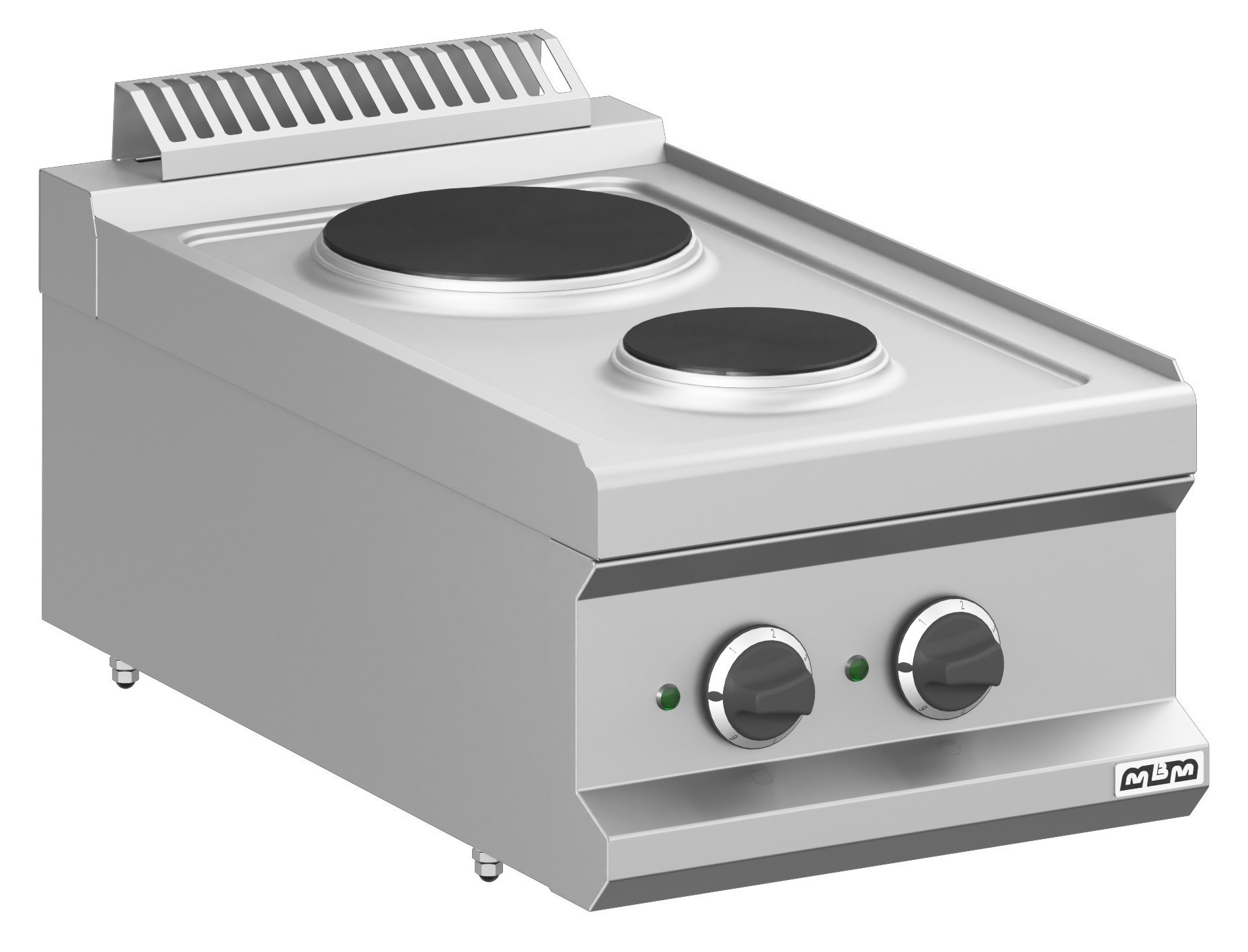 Cocina Eléctrica 2 zonas Redondas Sobremesa MPR74T MAGISTRA PLUS 700