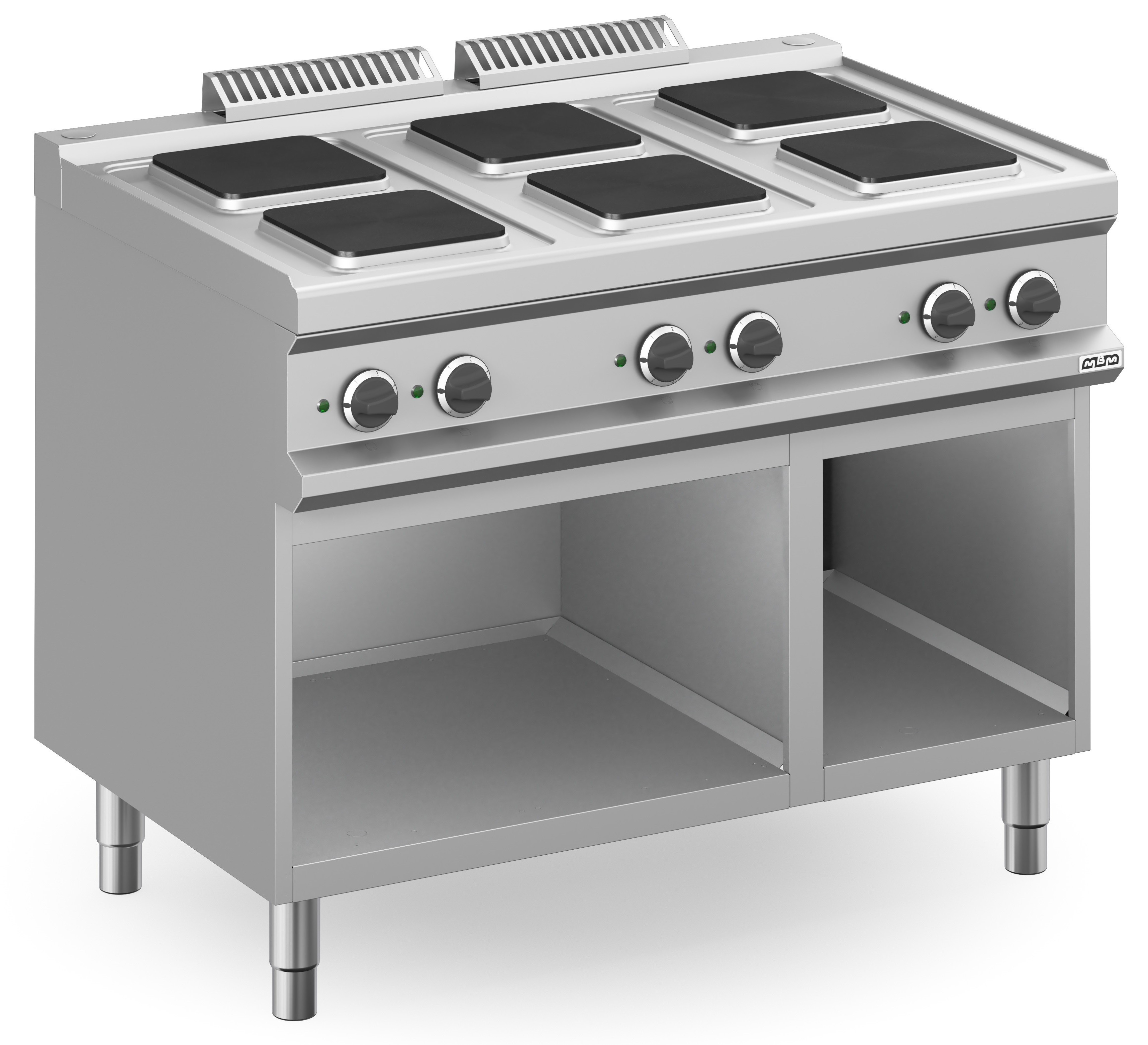 Cocina Eléctrica 6 zonas Cuadradas con Mueble MPQ711A MAGISTRA PLUS 700