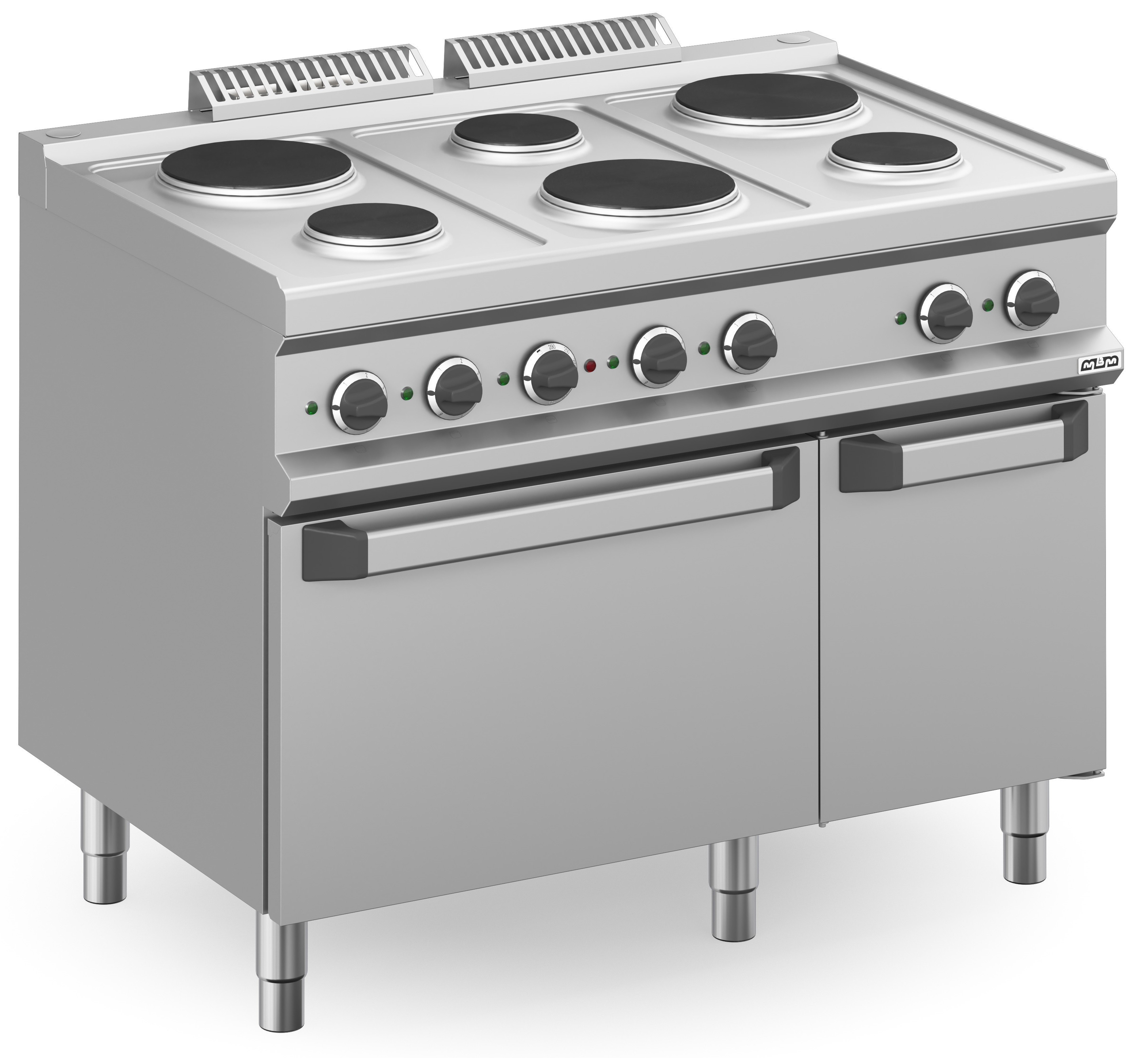 Cocina Eléctrica 6 zonas Redondas con Mueble MPR711A MAGISTRA PLUS 700