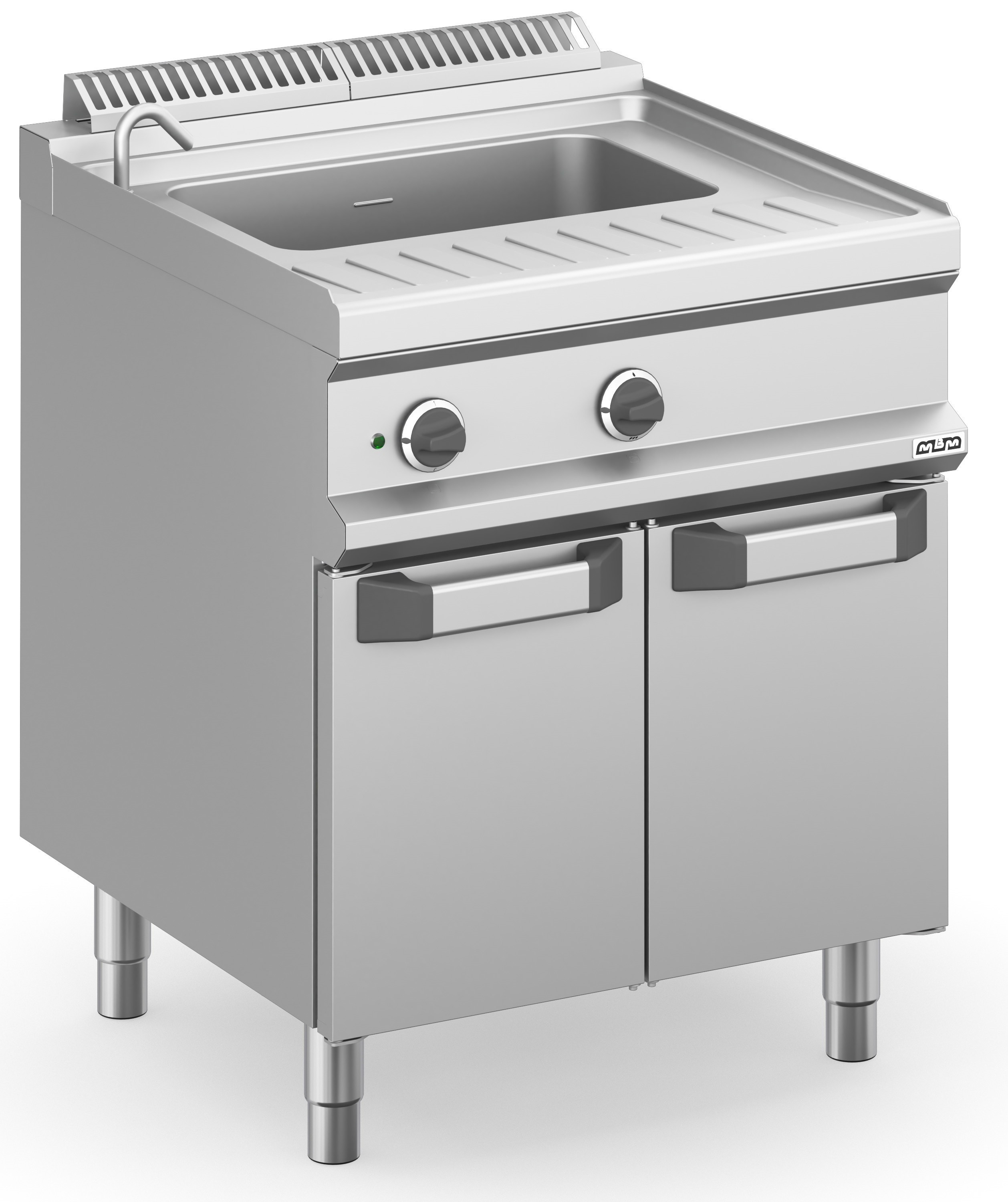 Cuecepastas Eléctrico 1 cuba 40 Litros (sin cestas) 9 kW MCPE77A MAGISTRA PLUS 700