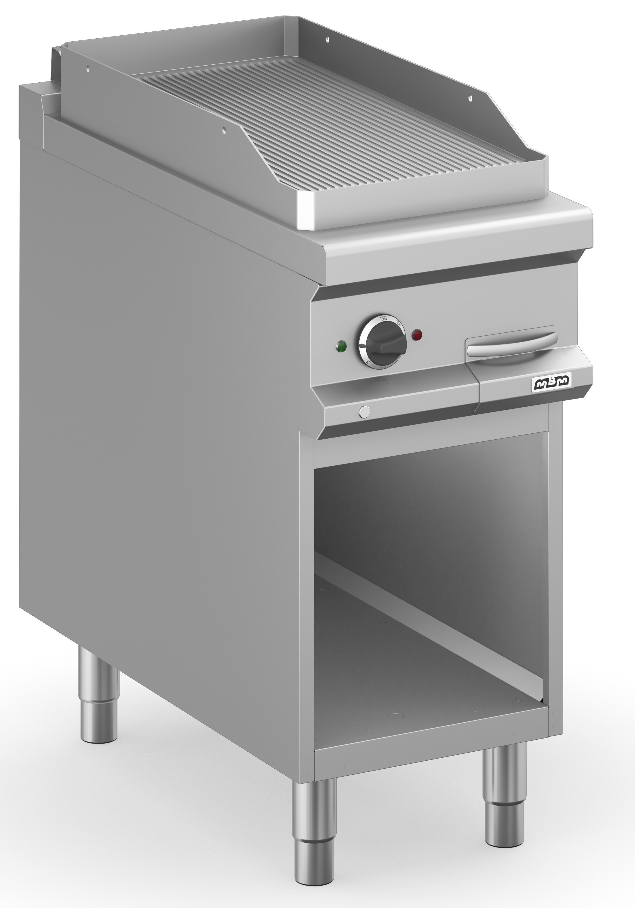 Frytop Eléctrico 40 cm Placa Ranurada Acero Rectificado con Mueble MFTE94AR MAGISTRA PLUS 900 Frytop Eléctrico 40 cm Placa Ranurada Acero Rectificado con Mueble MFTE94AR MAGISTRA PLUS 900