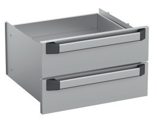 Kit cajonera de 2 cajones GN2/1 para Soportes NSA de 70 cm A777195 MAGISTRA PLUS 700