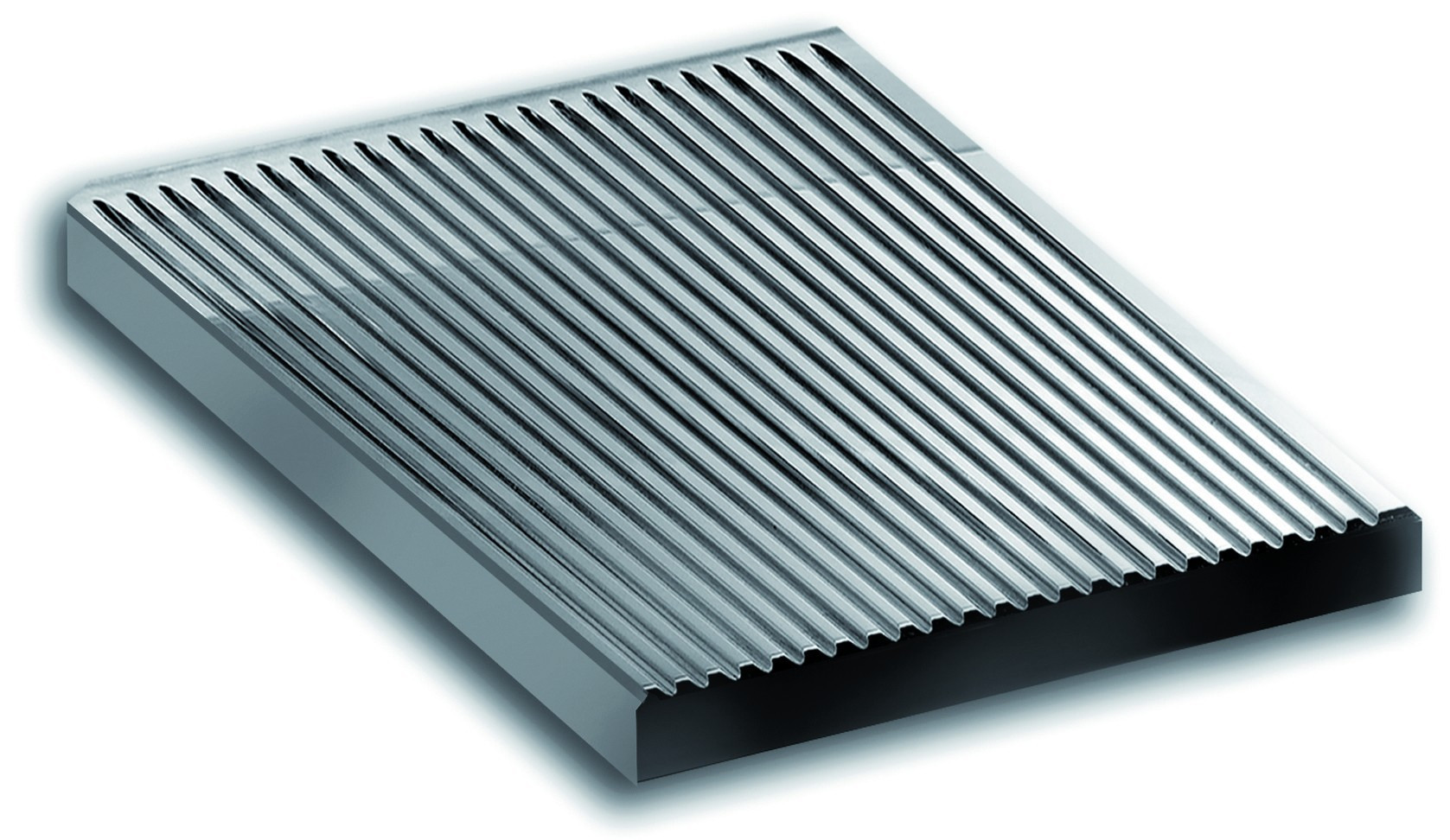 Plancha Ranurada AISI 430 para 1 fuego Cocinas A980120 MAGISTRA PLUS 900