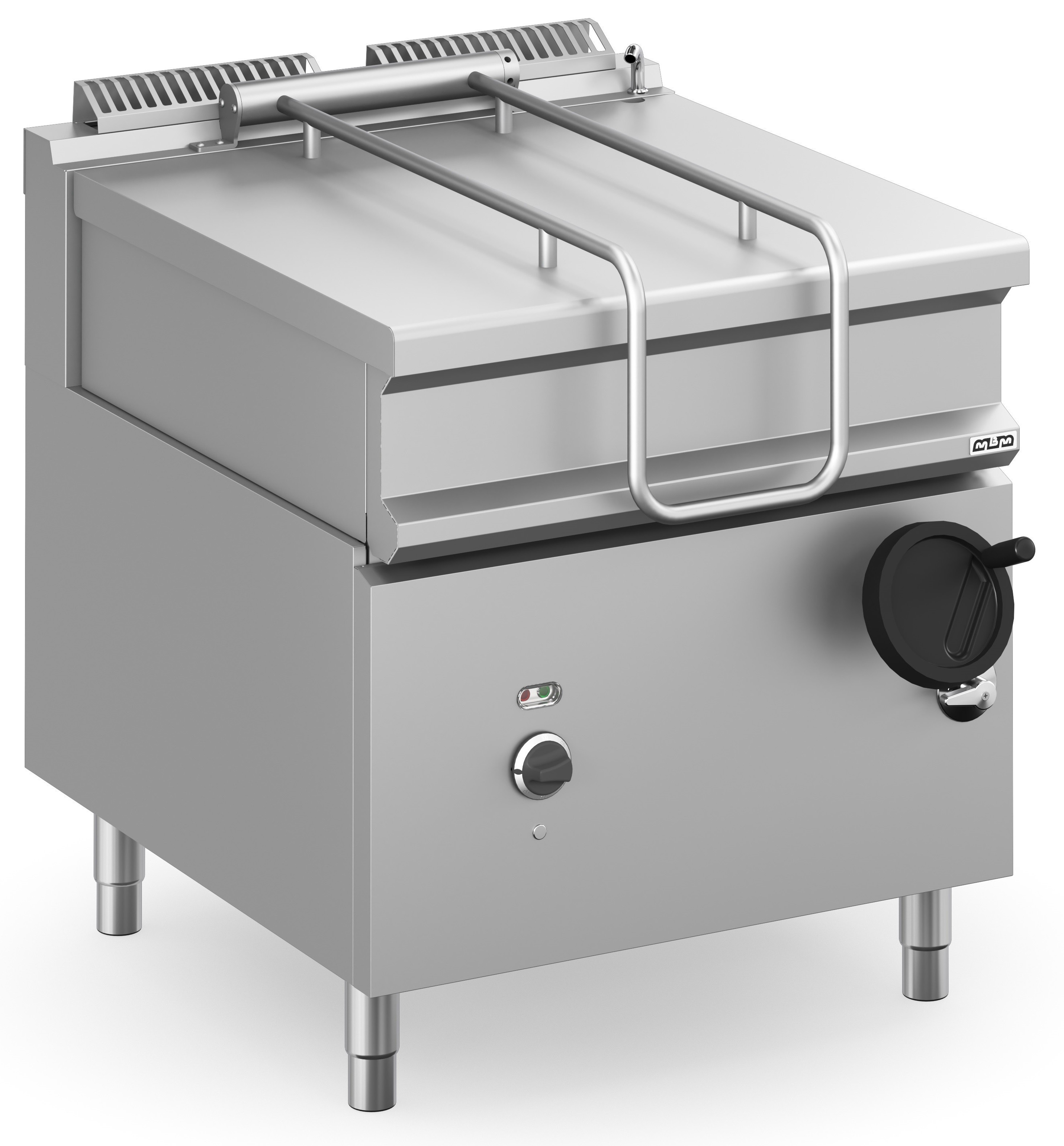 Sartén Basculante Eléctrica 80 Litros Cuba en Acero Inoxidable MBRE98A MAGISTRA PLUS 900