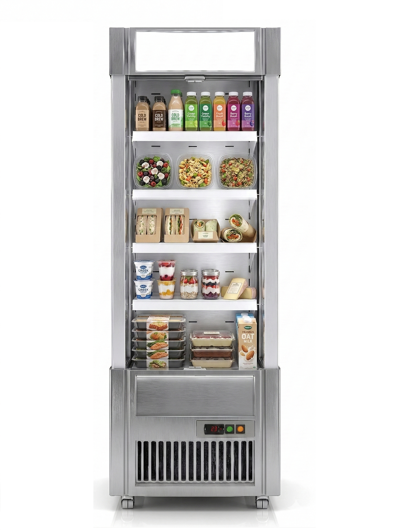 Mural Refrigerada Slim 640x640x1965h mm Línea CORDOBA MRP-60